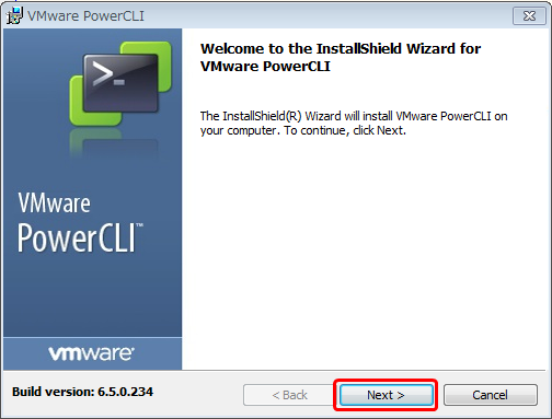 VMware PowerCLI 6.5 Release 1 のインストール手順
