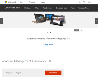 Windows Management Framework 3.0