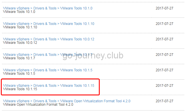 【VMware 6.5】VMware Tools（vmware-tools）のインストール