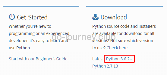 Latest: Python 3.6.2 - Python 2.7.13