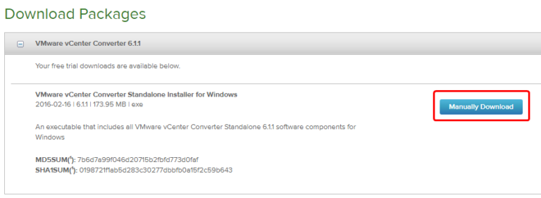 vmware vcenter converter standalone 6.1.1